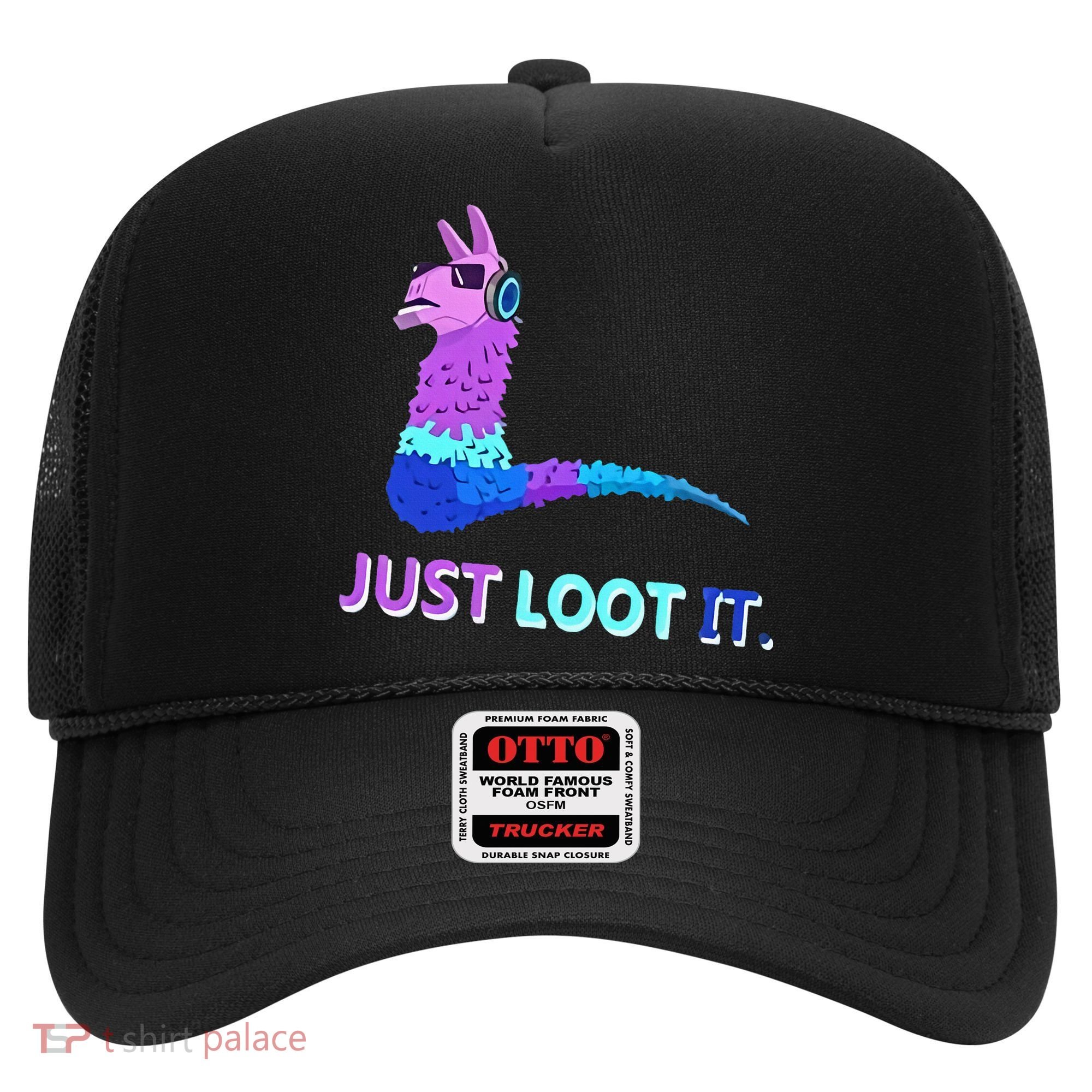 Just Loot It Llama Gamers Hat