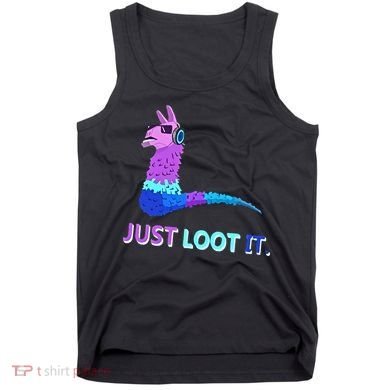 Just Loot It Llama Gamers Tank Top