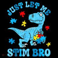 Just Let Me Stim Bro Funny Autism Awareness Coffee Mug thumb 5