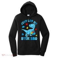Just Let Me Stim Bro Funny Autism Awareness Women's Hoodie thumb 0