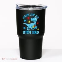 Just Let Me Stim Bro Funny Autism Awareness Tumbler thumb 0