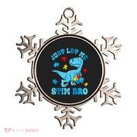 Just Let Me Stim Bro Funny Autism Awareness Ornament thumb 0