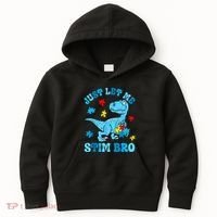 Just Let Me Stim Bro Funny Autism Awareness Kids Hoodie thumb 0