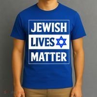 Jewish Lives Matter Retro Jewish Holiday  T-Shirt thumb 3