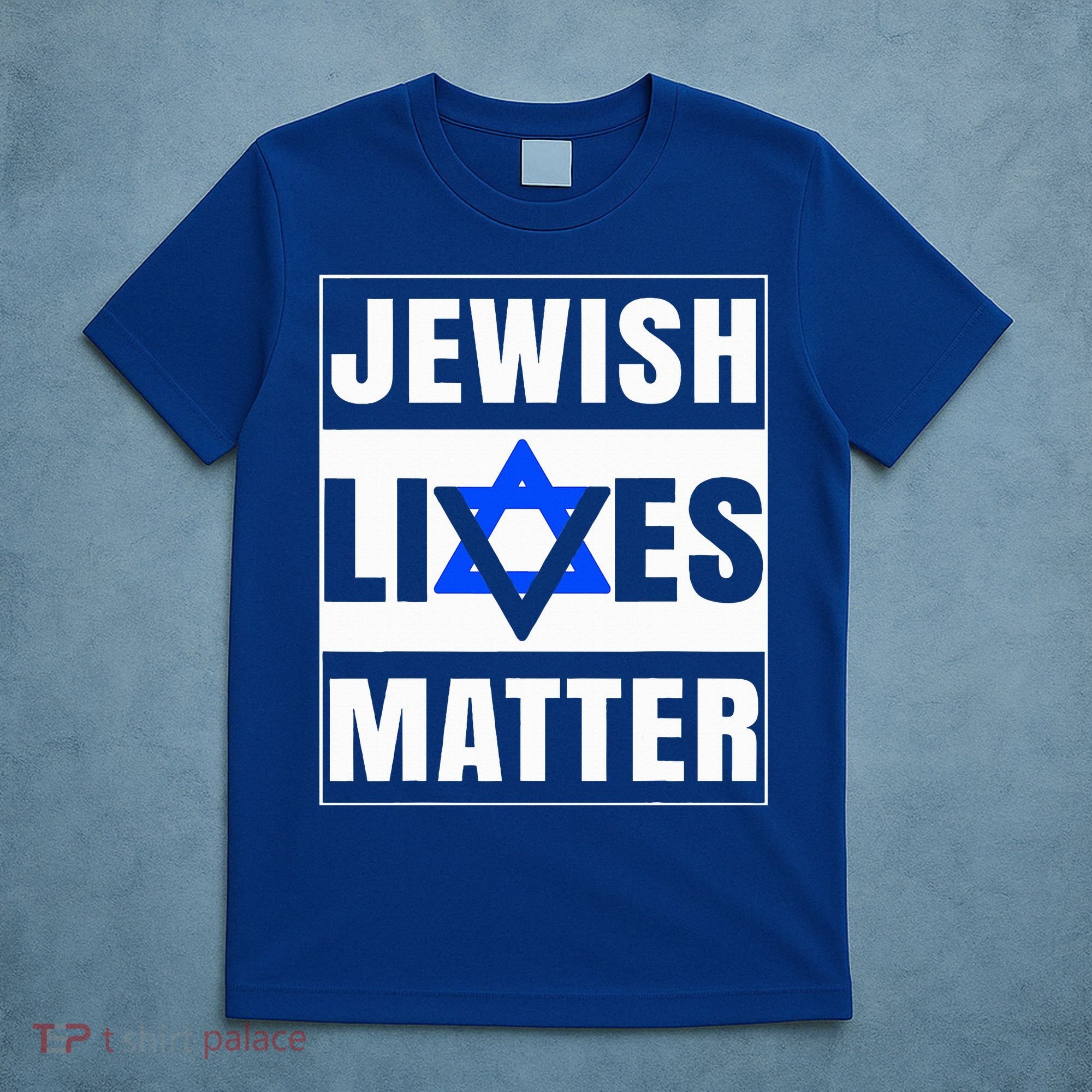Jewish Lives Matter David Star Retro Jewish Holiday  T-Shirt