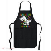 Just Let Me Stim Bro Dinasour Autism Awareness Apron thumb 0