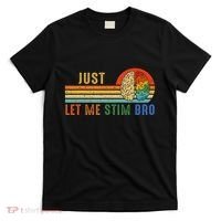 Just Let Me Stim Bro Funny Neurodiversity April T-Shirt thumb 0