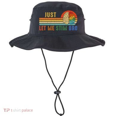 Just Let Me Stim Bro Funny Neurodiversity April Bucket Hat