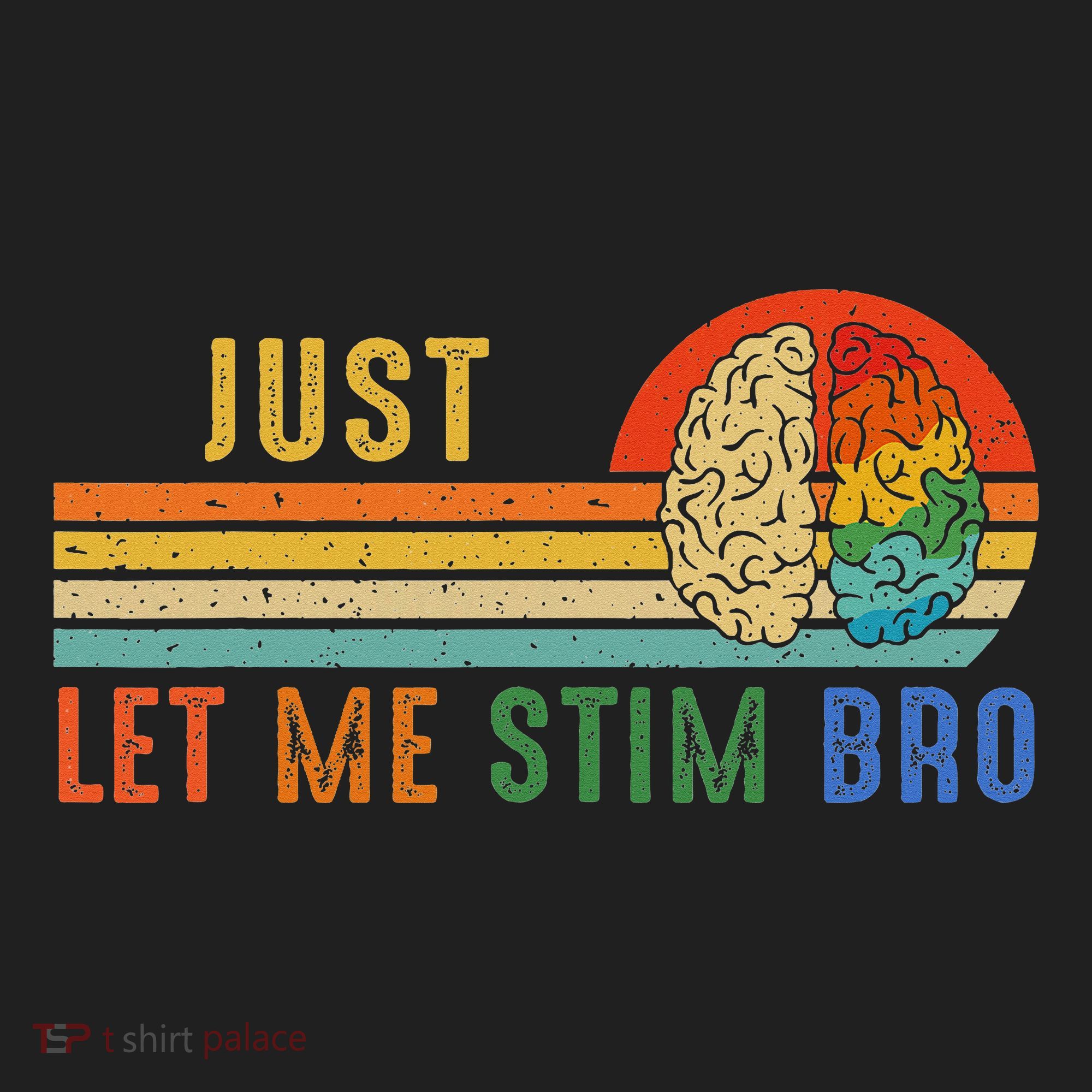 Just Let Me Stim Bro Funny Neurodiversity April Beanie