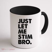Just Let Me Stim Bro Autism Awareness Coffee Mug thumb 1