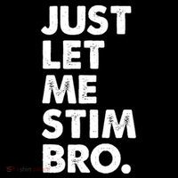 Just Let Me Stim Bro Autism Awareness Ornament thumb 1