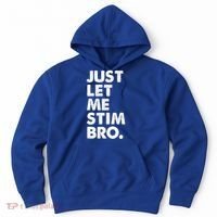Just Let Me Stim Bro Autism Awareness Hoodie thumb 0