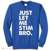 Just Let Me Stim Bro Autism Awareness Sweatshirt thumb 0