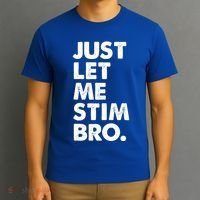 Just Let Me Stim Bro Autism Awareness T-Shirt thumb 3