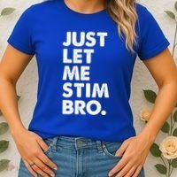 Just Let Me Stim Bro Autism Awareness Women's T-Shirt thumb 2