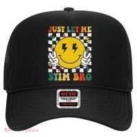 Just Let Me Stim Bro Groovy Autism Awareness Autism Boy Hat thumb 0