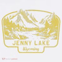 Jenny Lake Mountains Wyoming Hiking Outdoors Vintage T-Shirt thumb 7