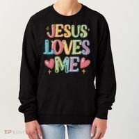 Jesus Loves Me! Christian Back To School Women's Sweatshirt thumb 0