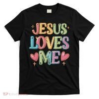 Jesus Loves Me! Christian Back To School T-Shirt thumb 0