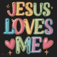 Jesus Loves Me! Christian Back To School Tumbler thumb 3
