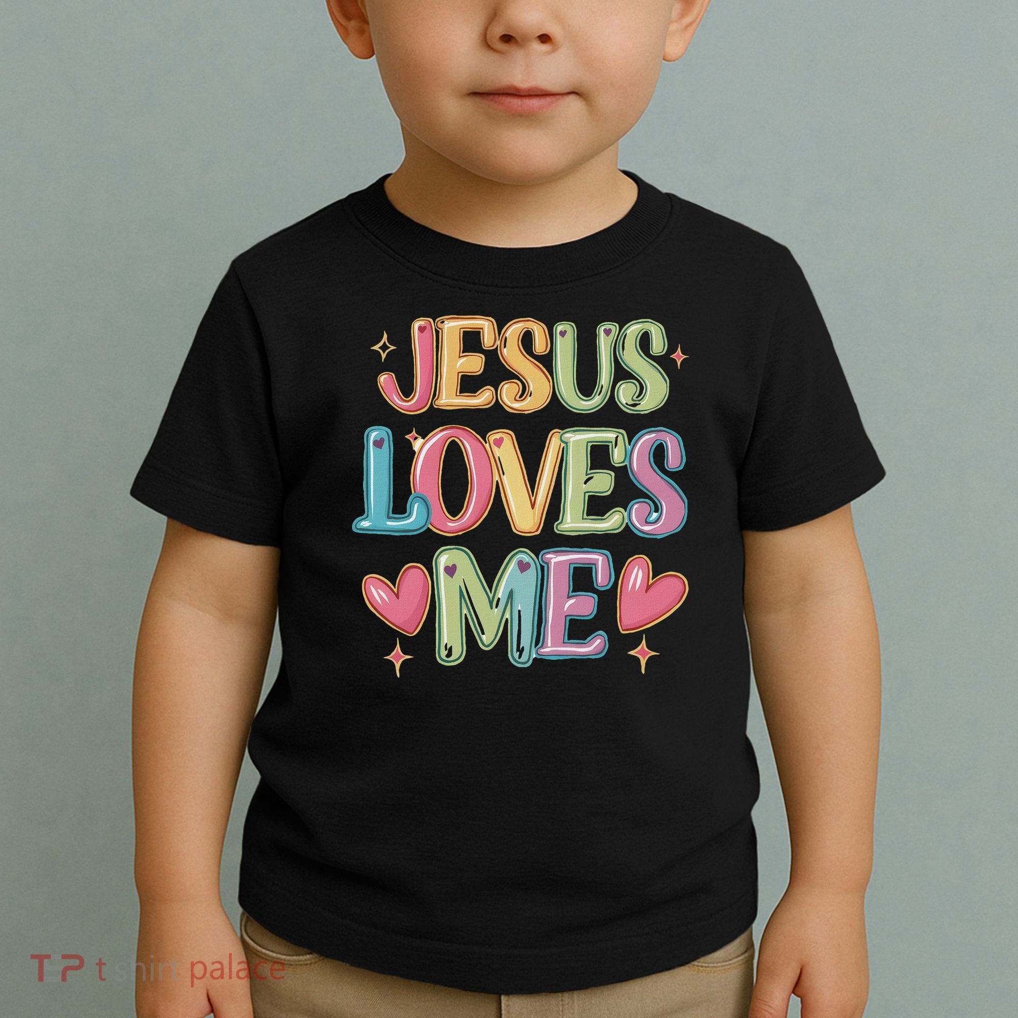 Jesus Loves Me! Christian Back To School Toddler T-Shirt