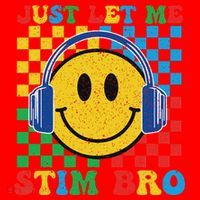 Just Let Me Stim Bro Smile Face Autism Santa Hat thumb 1