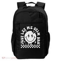 Just Let Me Stim Bro Groovy Autism Awareness Backpack thumb 0