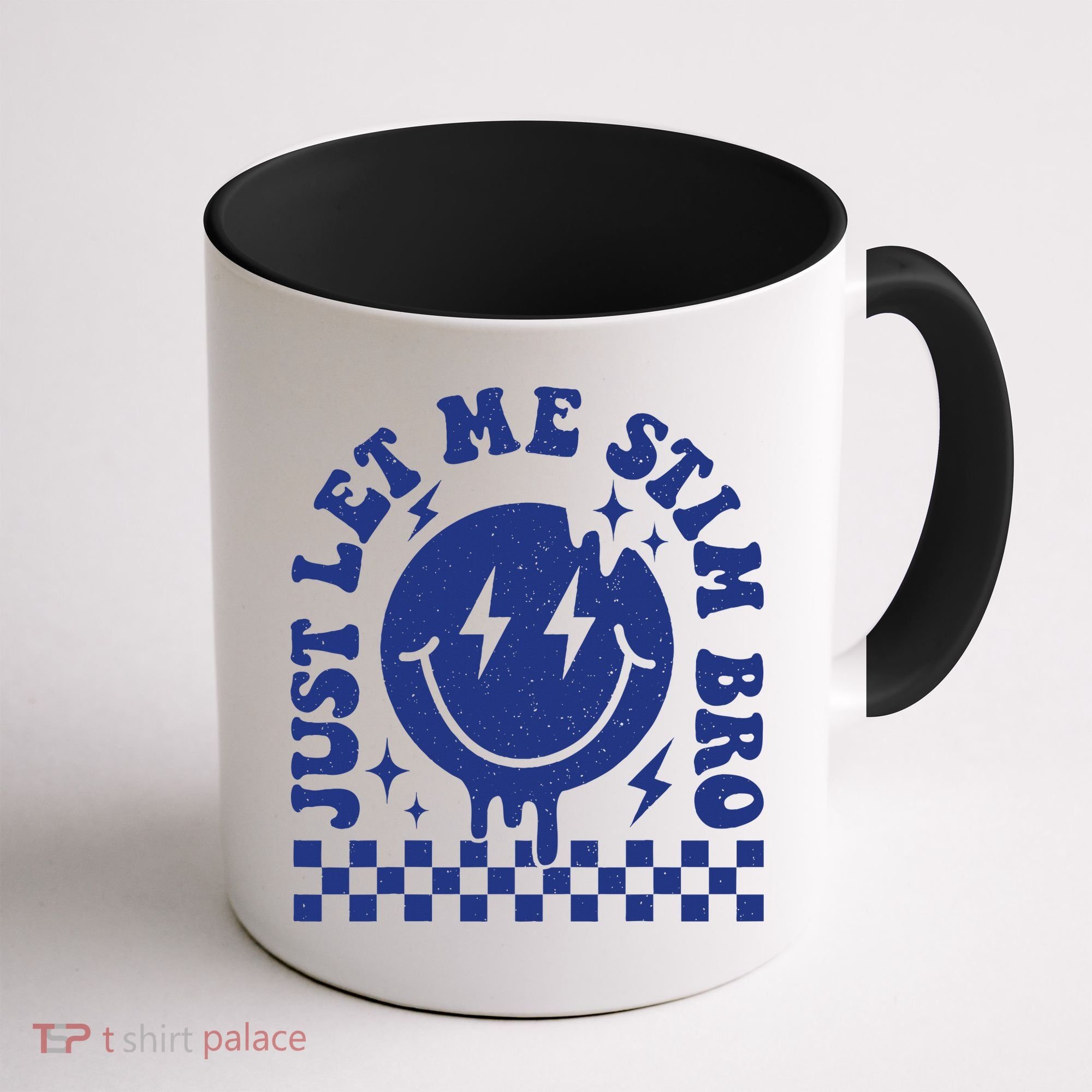 Just Let Me Stim Bro Groovy Autism Awareness Coffee Mug