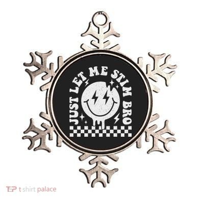 Just Let Me Stim Bro Groovy Autism Awareness Ornament