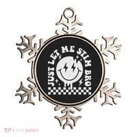 Just Let Me Stim Bro Groovy Autism Awareness Ornament thumb 0