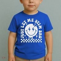 Just Let Me Stim Bro Groovy Autism Awareness Toddler T-Shirt thumb 2