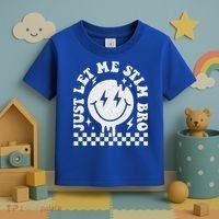 Just Let Me Stim Bro Groovy Autism Awareness Toddler T-Shirt thumb 3