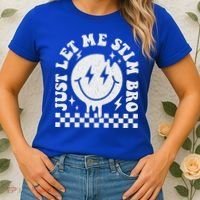 Just Let Me Stim Bro Groovy Autism Awareness Women's T-Shirt thumb 2