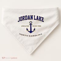 Jordan Lake Nc USA-Made Doggie Bandana thumb 0