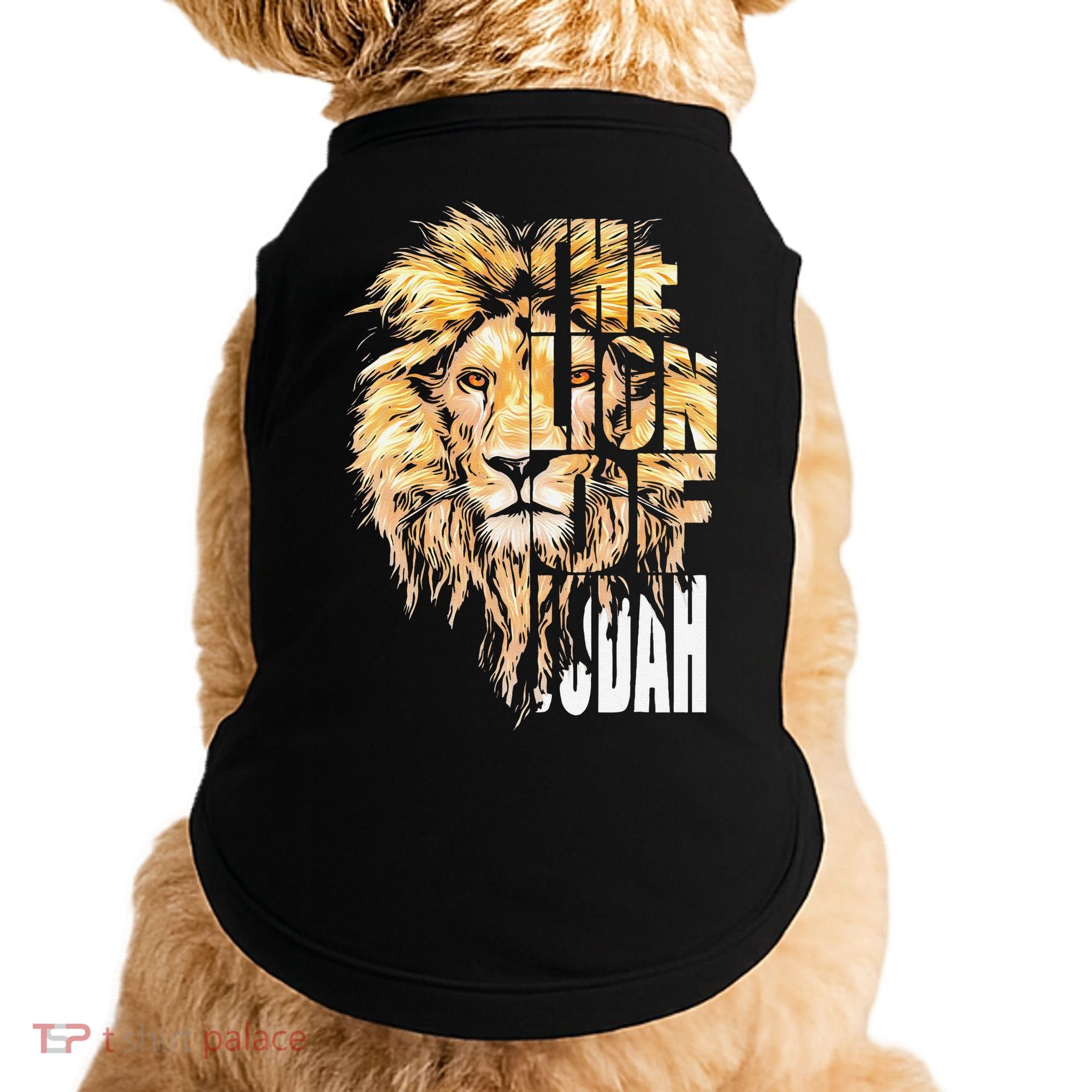 Jesus Lion Of Judah Doggie Tank