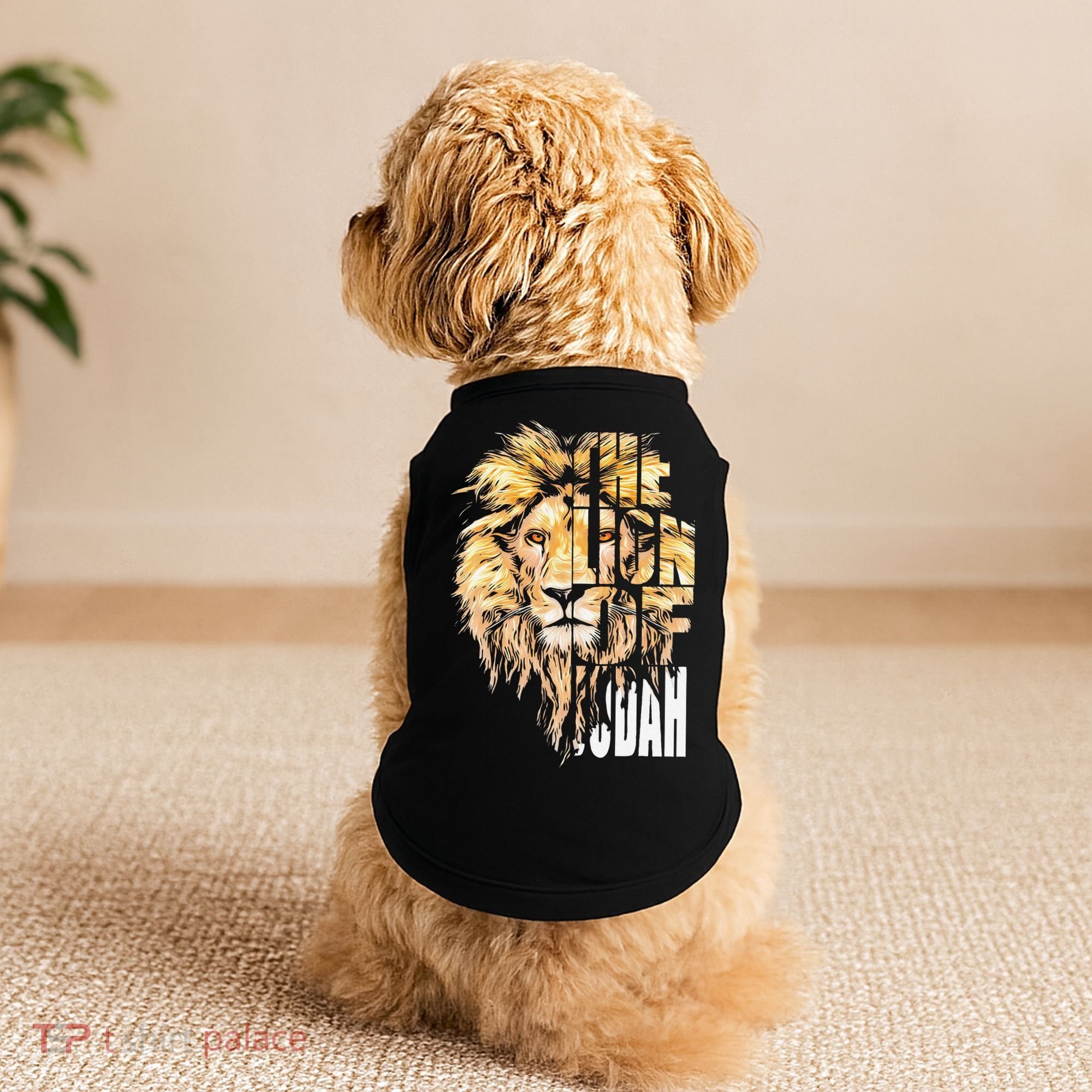 Jesus Lion Of Judah Doggie Tank