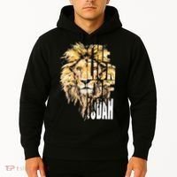 Jesus Lion Of Judah Hoodie thumb 2