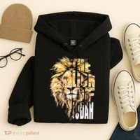 Jesus Lion Of Judah Hoodie thumb 4