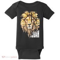 Jesus Lion Of Judah Baby Bodysuit thumb 0