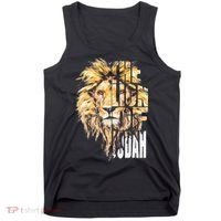 Jesus Lion Of Judah Tank Top thumb 0