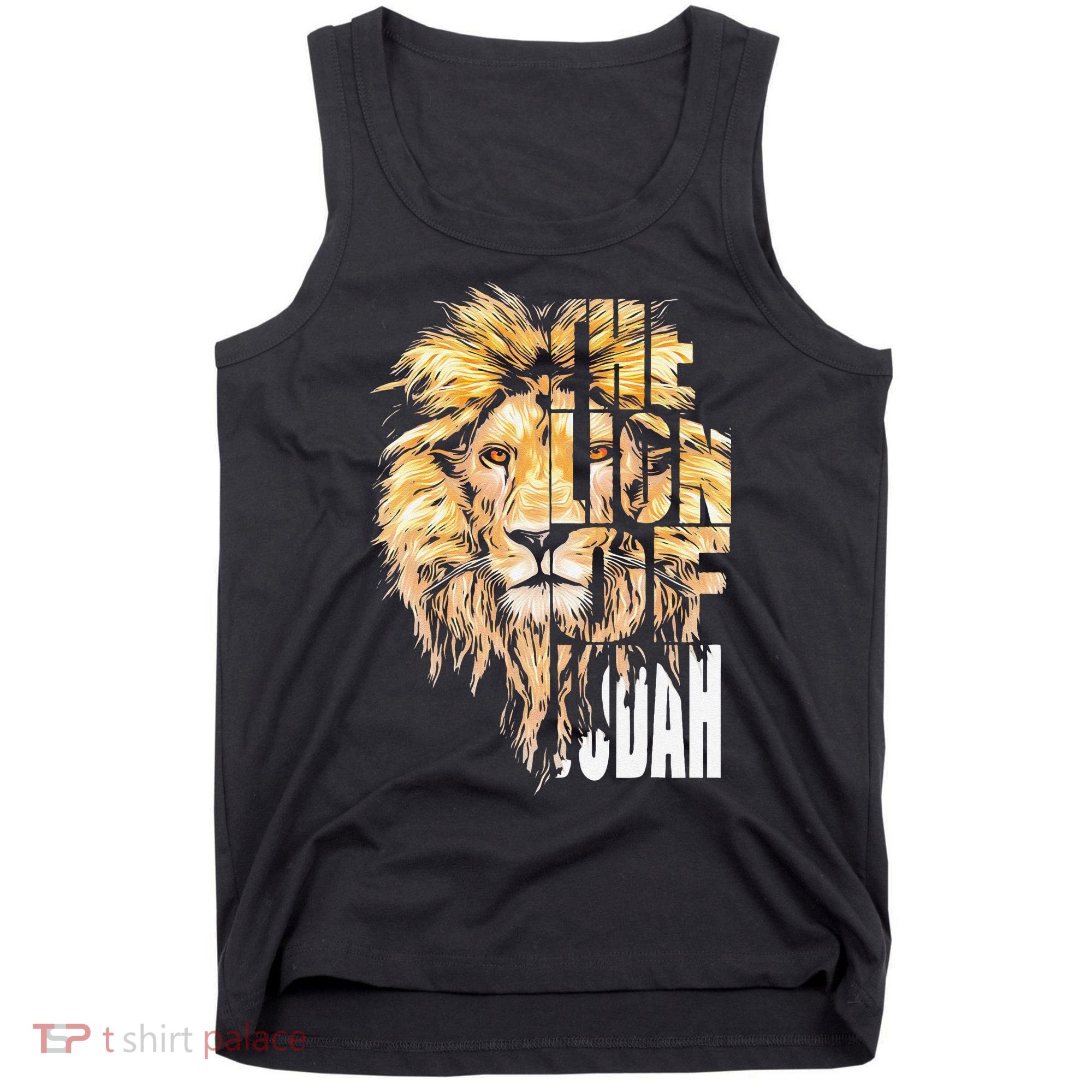 Jesus Lion Of Judah Tank Top