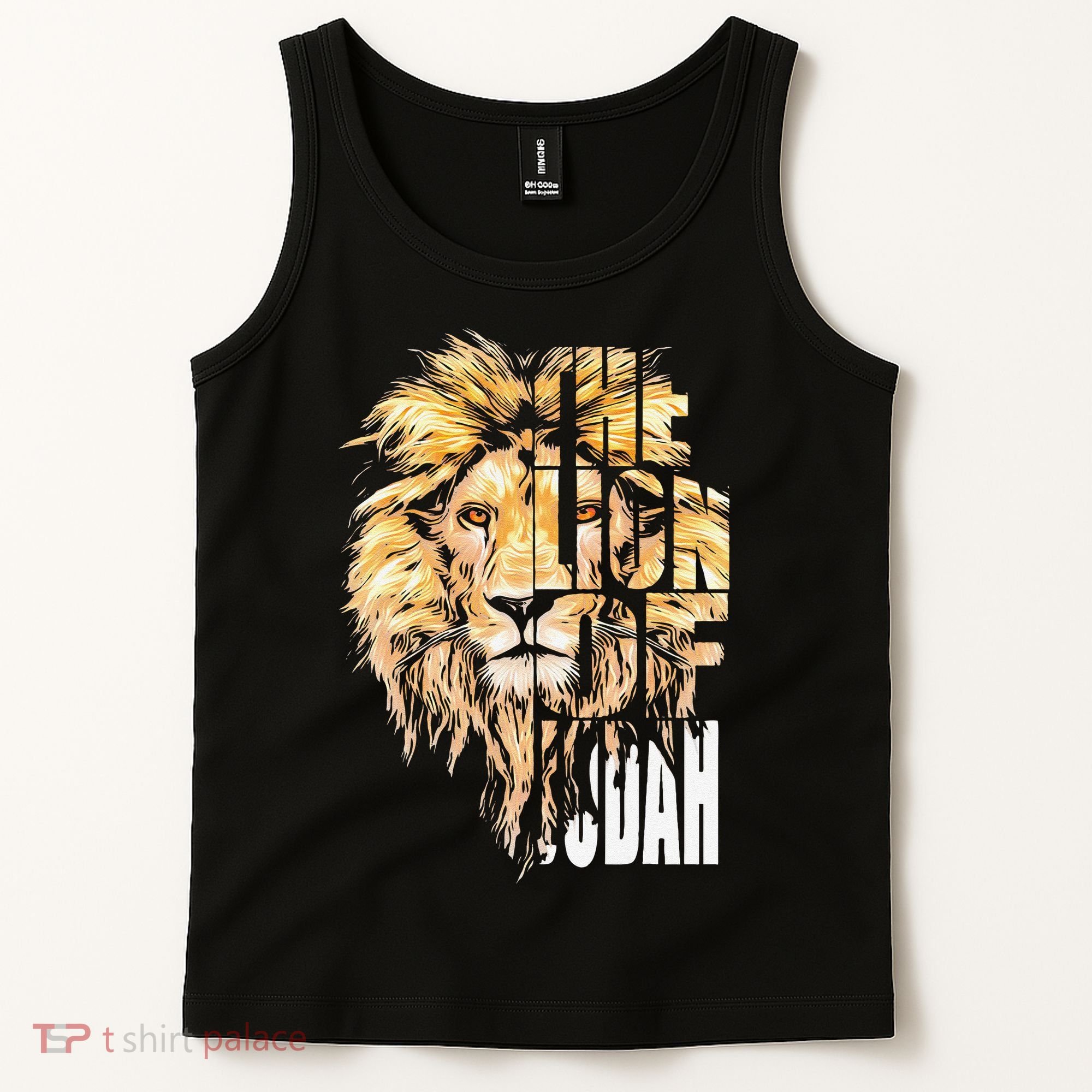 Jesus Lion Of Judah Tank Top