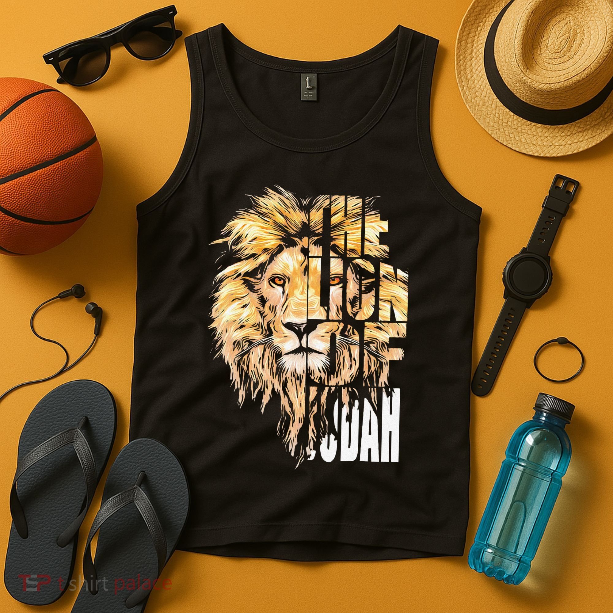 Jesus Lion Of Judah Tank Top