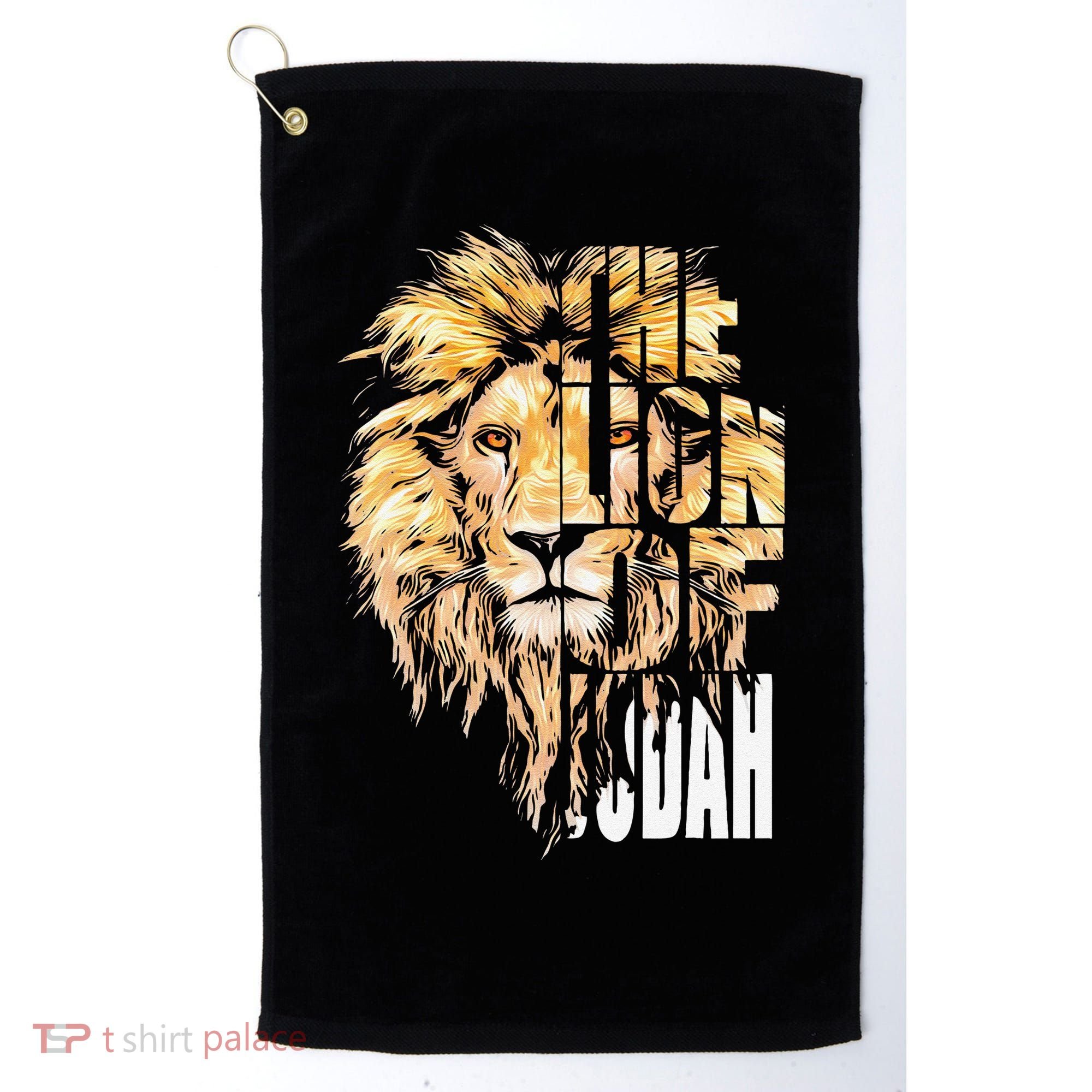 Jesus Lion Of Judah Golf Towel