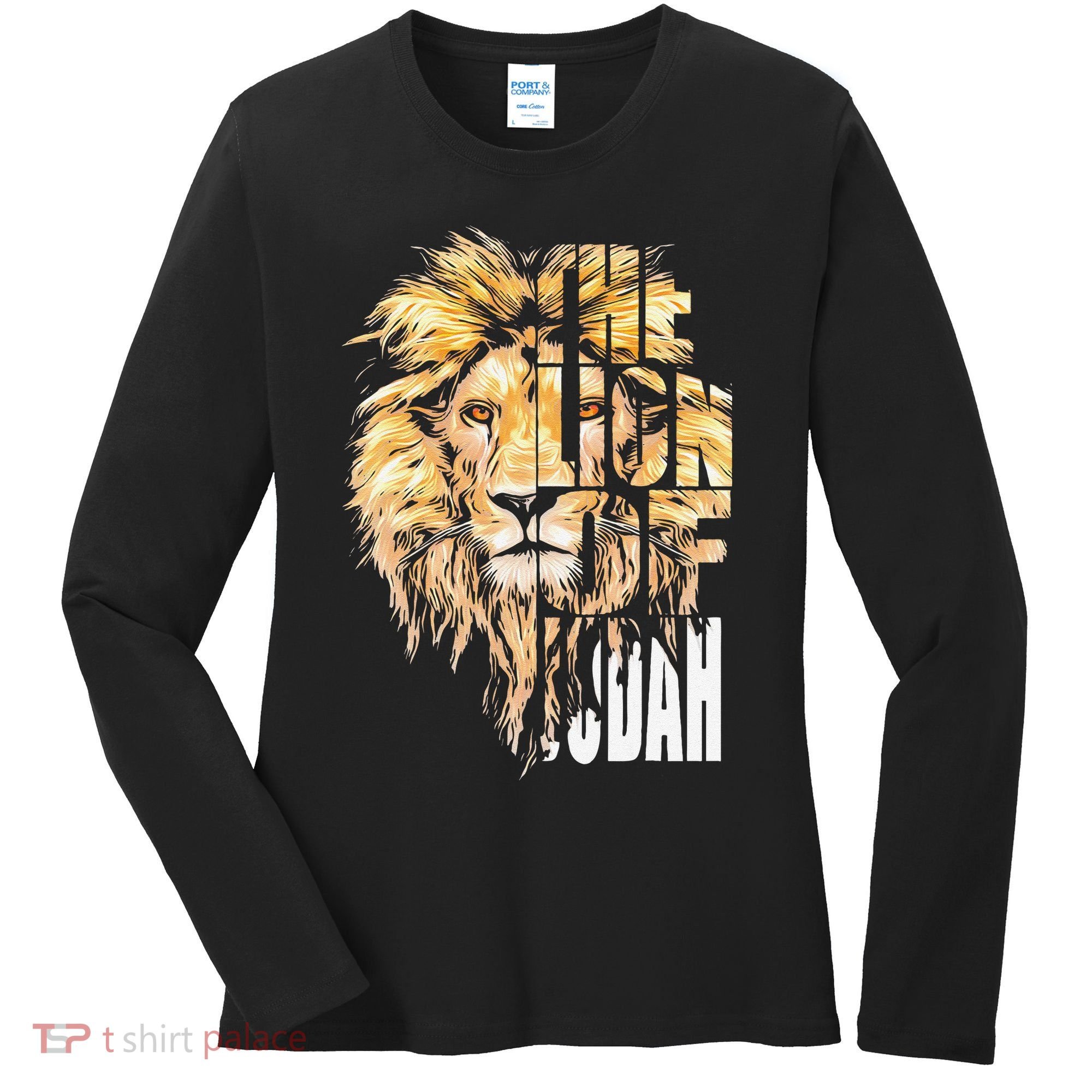 Jesus Lion Of Judah Women's Long Sleeve Shirt