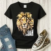 Jesus Lion Of Judah Women's T-Shirt thumb 3