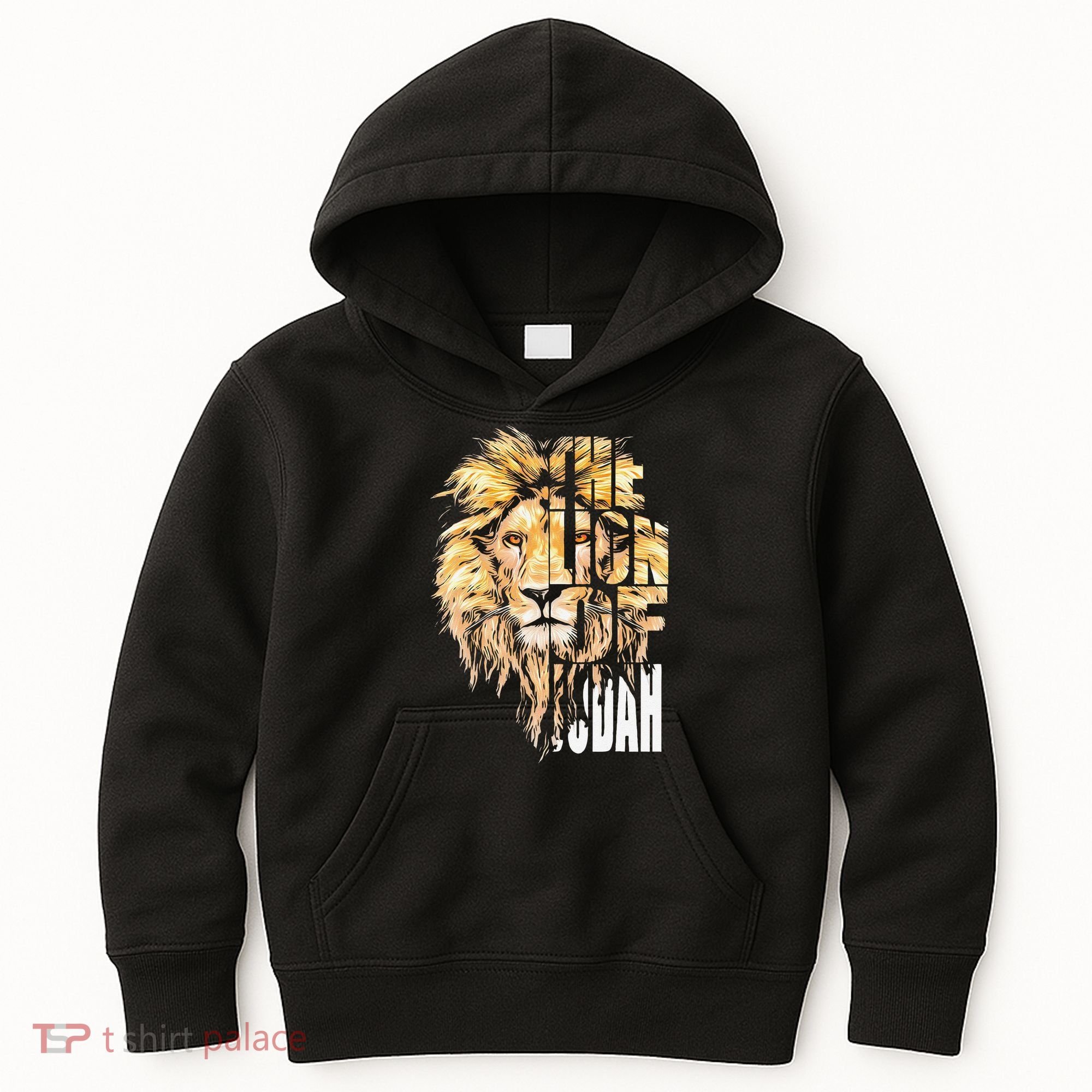 Jesus Lion Of Judah Kids Hoodie