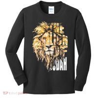 Jesus Lion Of Judah Kids Long Sleeve Shirt thumb 0