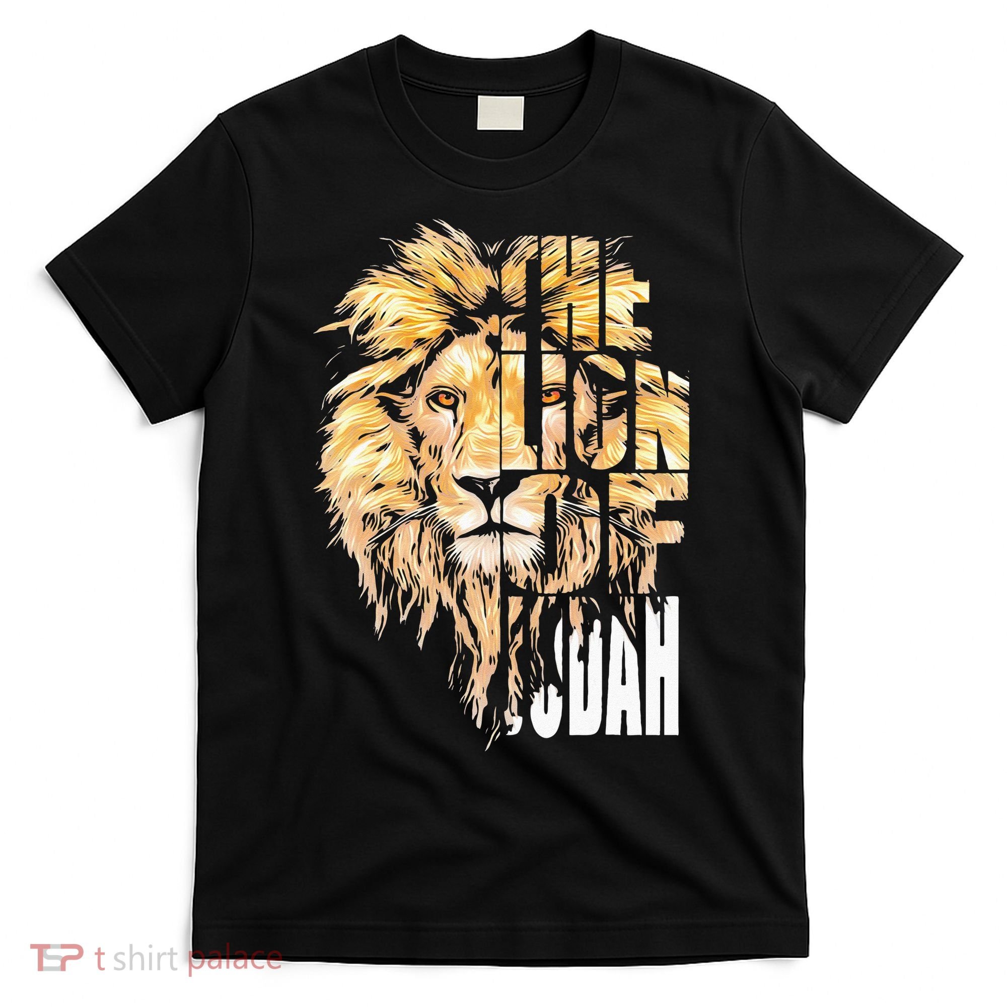 Jesus Lion Of Judah Christian Gift For Men Women T-Shirt