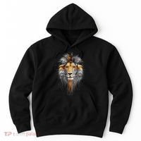 Jesus Lion Of Judah Hoodie thumb 0